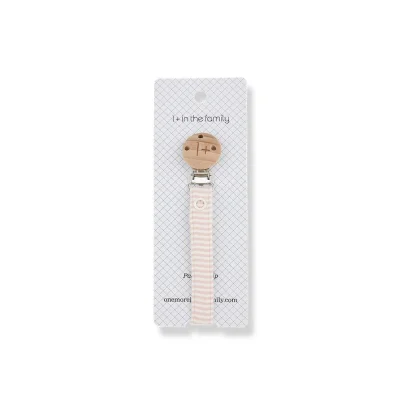 1+ In The Family Aina Pacifier Clip