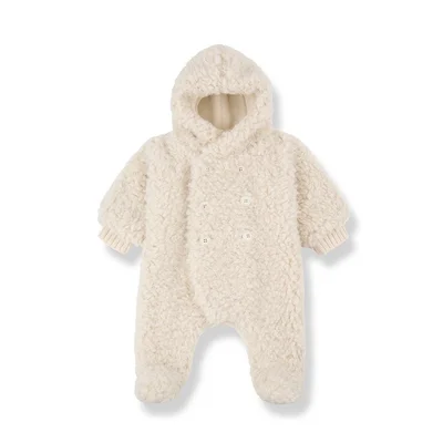 1+ In The Family Floriane Polar Suit - Ecru