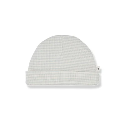 1+ In The Family Gio Beanie - Pale Aqua / T0 (0-1m)