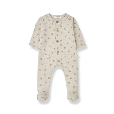 1+ in the family Melak Sleepsuit - Oatmeal