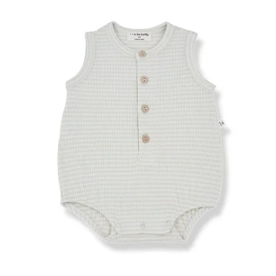 1+ in the family Orfeo Romper - Misty Blue