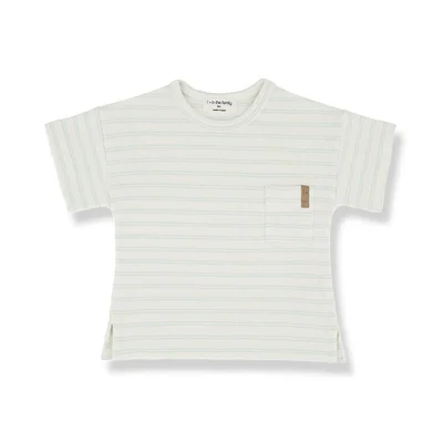 1+ in the Family Pauli Short Sleeve T-Shirt - Subtle Green / 12m