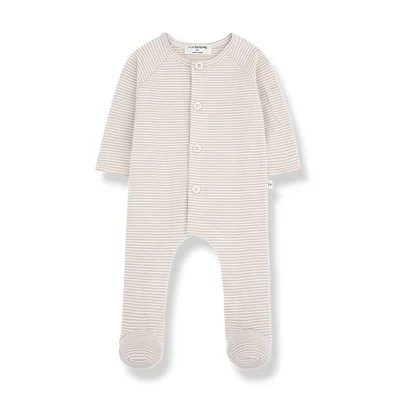 1+ In The Family Philipe Jumpsuit w/feet - Beige