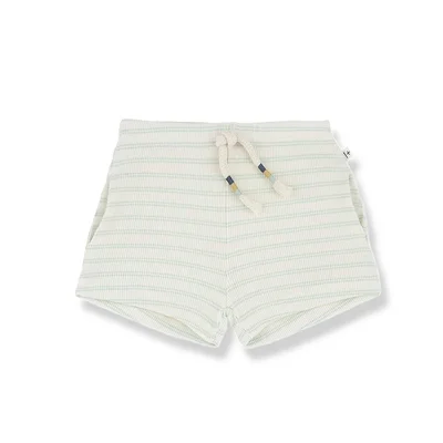 1+ in the Family Stela Shorts - Subtle Green / 9m