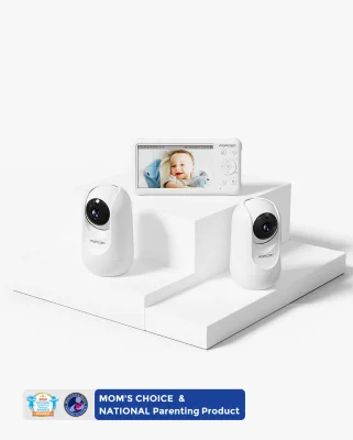 1080P High - Performance Video Baby Monitor BM01 | Plugs: US/CA Plugs | Camera Quantity: BM01 with 1 Camera