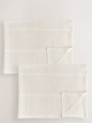 2 Pack Natural 100% Cotton Baby Cellular Blanket