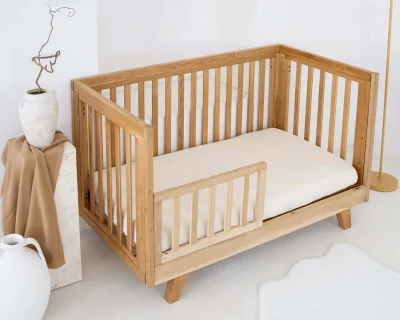 2 Pack Organic Cot Bed Sheets - 140 x 70 cm — image 4