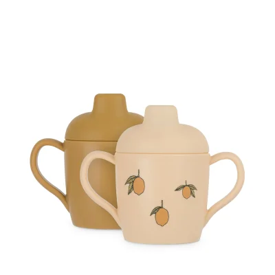 2 PACK SIPPY CUP - lemon - OS