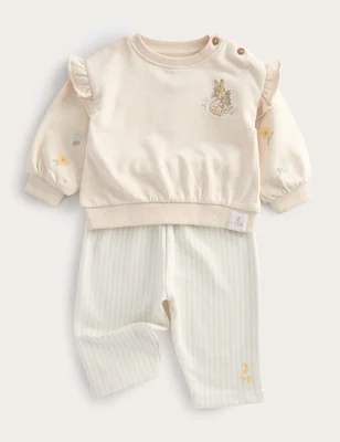 2 Piece Cotton Rich Peter Rabbit™ Sweat Outfit
