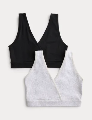 2pk Lounge Nursing Maternity Bras