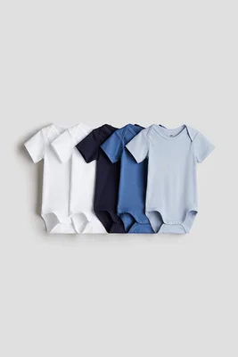 5-pack cotton bodysuits