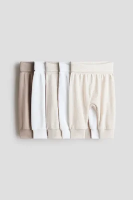 5er-Pack Hosen mit Umschlagbund
