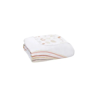 Aden + Anais Dream Blanket Cotton Muslin - Keep Rising/Rising Rainbow (23-19-133)