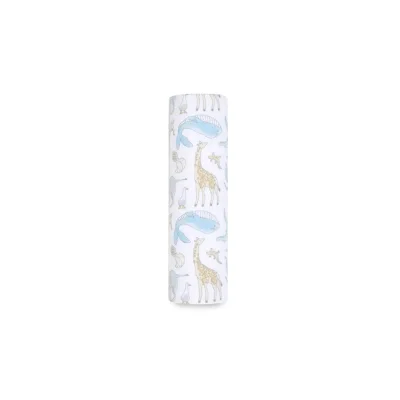Aden + Anais Essential Cotton Muslin Swaddle Blanket - Natural History (23-19-267)
