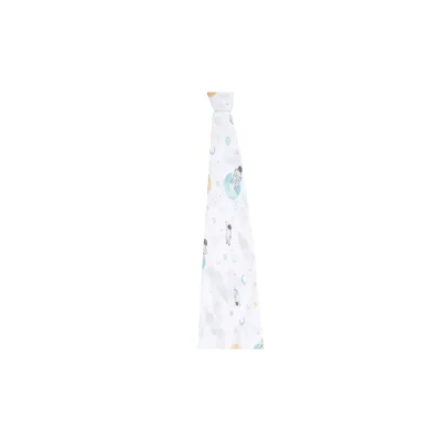 Aden + Anais Essential Cotton Muslin Swaddle Blanket - Space Explorers (23-19-268) — image 3