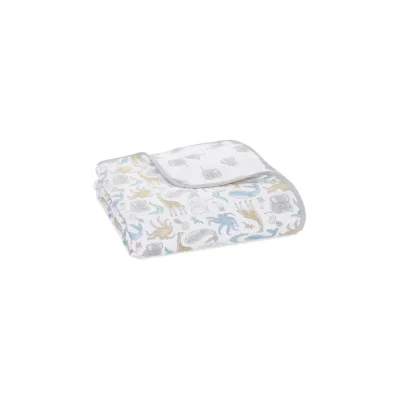 Aden + Anais Essentials Cotton Muslin Blanket - Natural History (23-19-294)