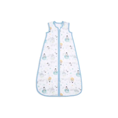 Aden + Anais Essentials Cotton Muslin Light Sleeping Bag 1.0 TOG 0-6 Months - Space Explorers (23-19-308)