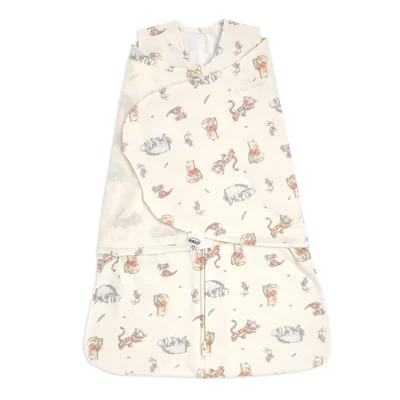 Aden + Anais Halo Sleepsack Swaddle 1.5 Tog 100% Cotton - Winnie Frolic (0-3 Months)