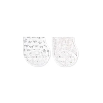 Aden + Anais Pack of 2 Burpy Bibs Silky Soft