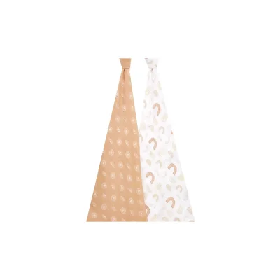 Aden + Anais Pack of 2 Large Swaddle Cotton Muslin - Keep Rising (23-19-057) — image 3