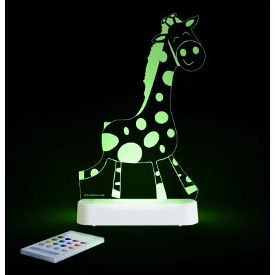 Aloka Multi Coloured Children's Night Light-Giraffe - Default