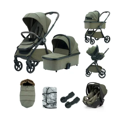 Amana Sereno 3 in 1 Travel System - Stone Beige