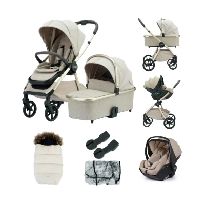 Amana Sereno 3 in 1 Travel System - Stone Beige