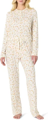 Amazon Essentials x Sofia Grainge Mommy and Me Long Sleeve Pajama Set - Ivory Squirrel Picnic / L