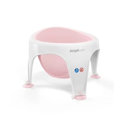 Angelcare Soft Touch Baby Bath Seat - Pink