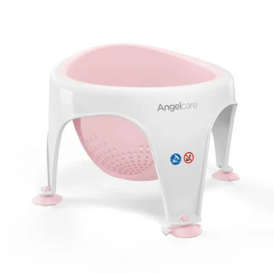 Angelcare Soft Touch Baby Bath Seat-Pink