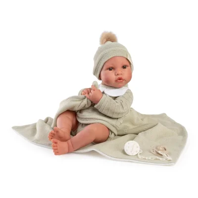 Antonio Juan Doll Erik with Blanket