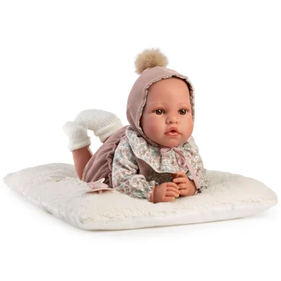 Antonio Juan Doll Erika with Pink Romper