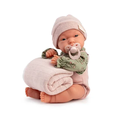 Antonio Juan Doll Toneta with Blanket