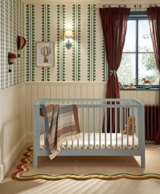 Arbor Cotbed - White
