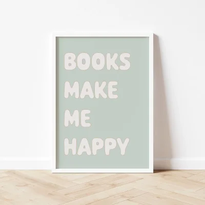 Autumns Corner Books Make Me Happy