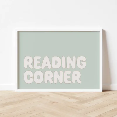 Autumns Corner 'Reading Corner' Print