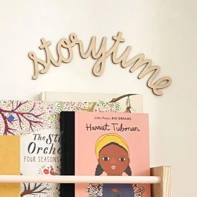 Autumns Corner Storytime Wall Sign