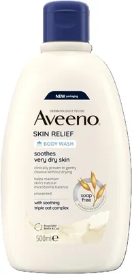 Aveeno Skin Relief Moisturising Body Wash - 500 ml (Pack of 1)