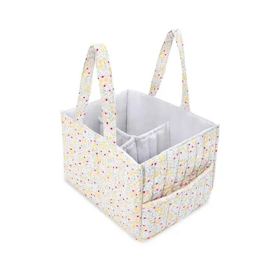 Avery Row Nappy Caddy - Wildflower Garden / One Size
