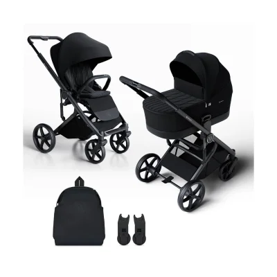 Avionaut Sirius 2 in 1 Pram System - Black