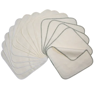 avo+cado Flannel Washcloth (Organic) - 15 Pcs - Default