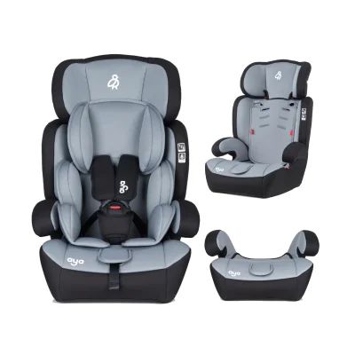 Aya Comfort Group 1/2/3 Car Seat - Group 1/2/3 / Grey
