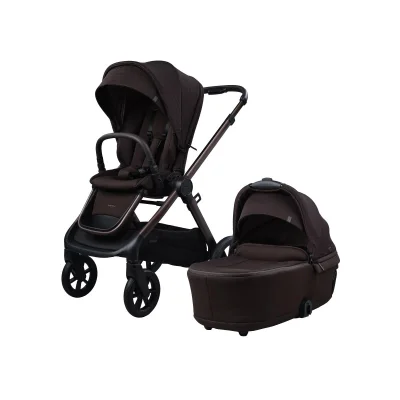Bababing Raffi 2 2in1 Pram System - Kofe - Black