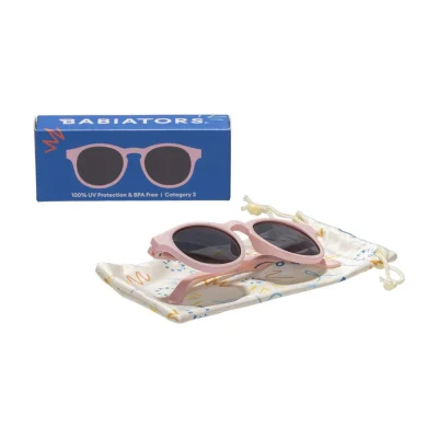 Babiators Original Keyhole Sunglasses - Ballerina Pink / 3-5y (Classic)