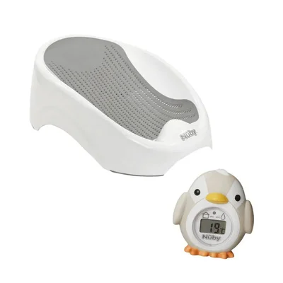 Baby Bathing Set including Newborn Bath Support and Thermometer