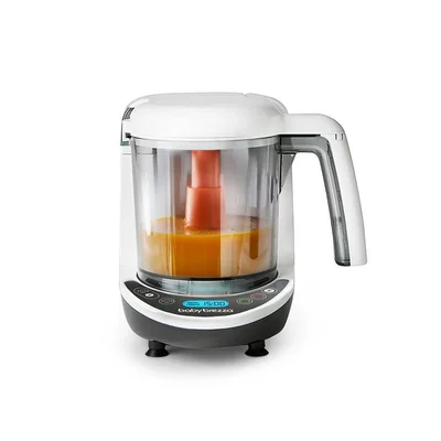Baby Brezza Food Maker Deluxe - Black & White