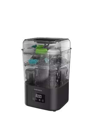 Baby Brezza SuperQuick Steriliser Dryer, Black - Black