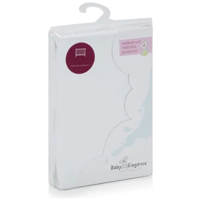 Baby Elegance Cot Waterproof Mattress Protector 120 x 60cm