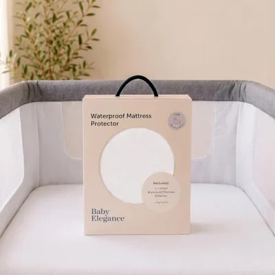 Baby Elegance Waterproof Mattress Protector - Crib Size