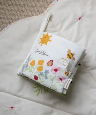 Baby Fabric Book - Wildflower Garden